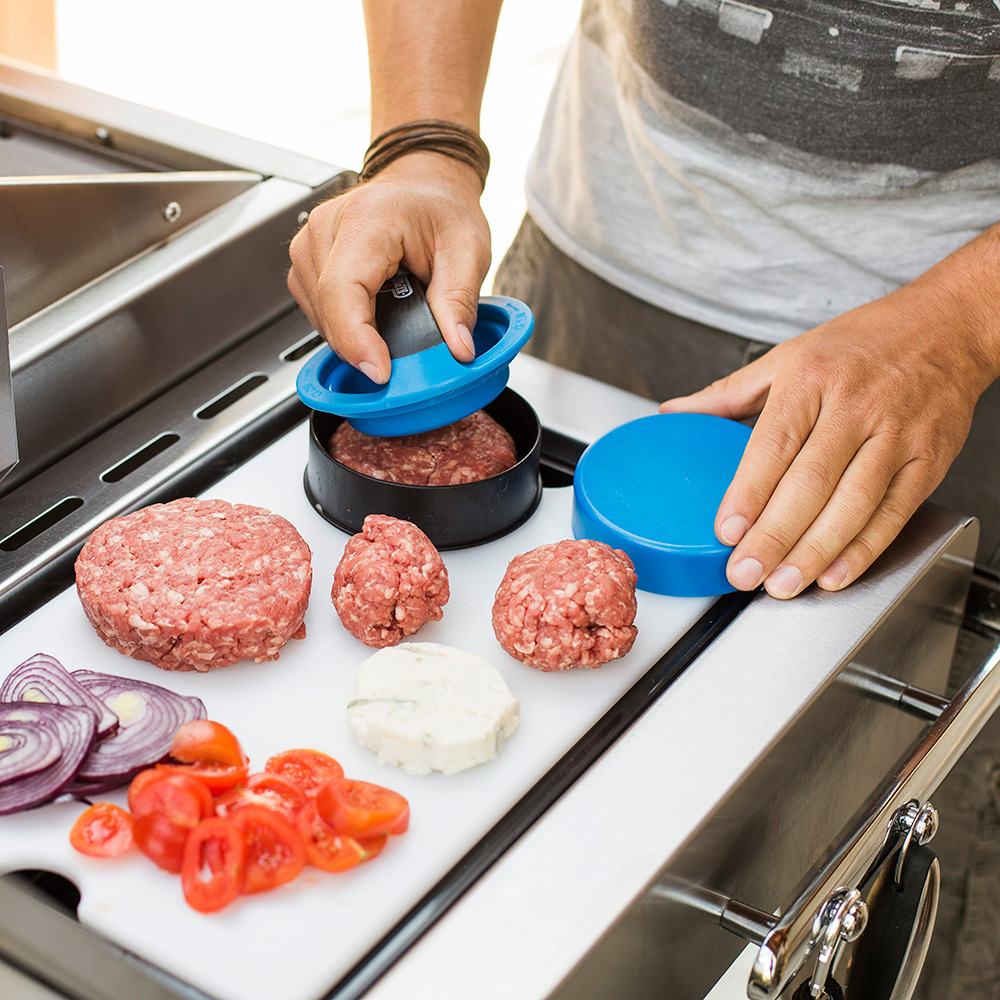 Napoleon Gourmet Burger Press Kit Fireplace Stone & Patio