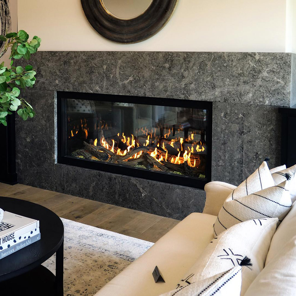 Stellar Enlight Fireplace Stone & Patio