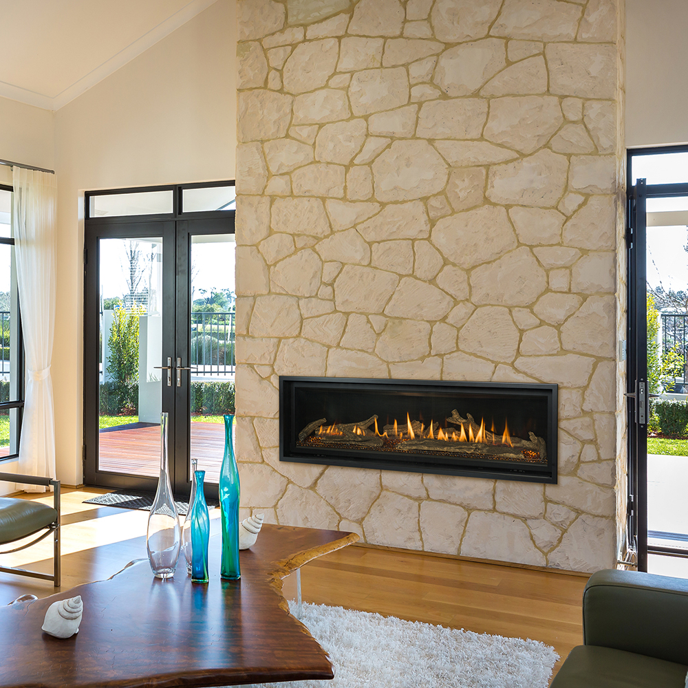 Kozy Heat Slayton 60 - Fireplace Stone & Patio