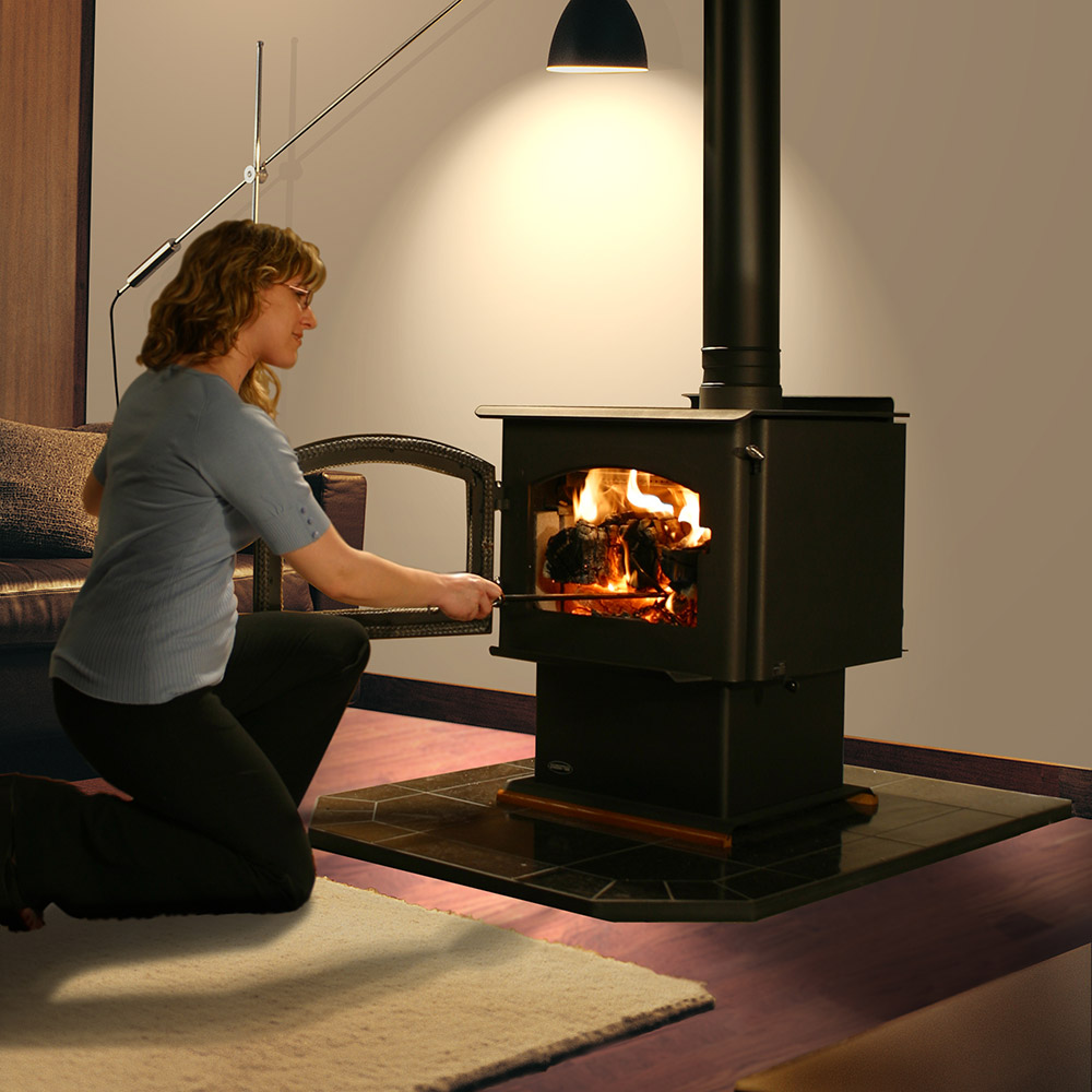 Quadra-Fire 4300 Millennium Wood Stove - Fireside Hearth & Home