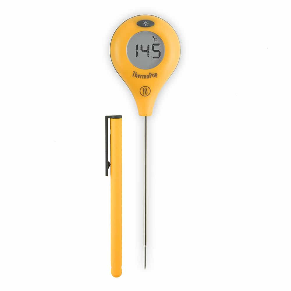 ThermoWorks ThermoPop Thermometer w/ Backlit Rotating Display