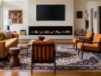 Allusion Edge Electric Fireplace