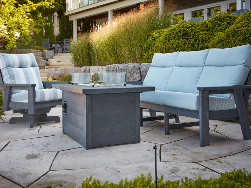 Patio furniture and fire pits in NE & IA.